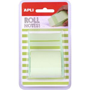 Produktbild für Haftnotizrolle APLI Green Pastel, 18191