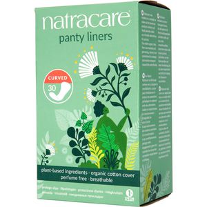 Slipeinlagen natracare panty liners Curved