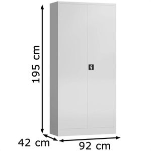 Produktbild für Aktenschrank ClassiX X-530347, aus Metall