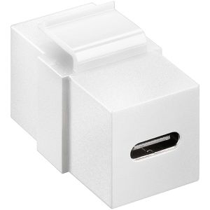 Produktbild für Keystone-Modul Goobay 61262, weiß