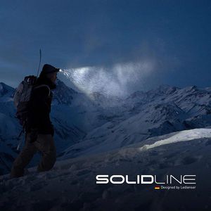 Produktbild für Stirnlampe Ledlenser Solidline SH6 wiederaufladbar