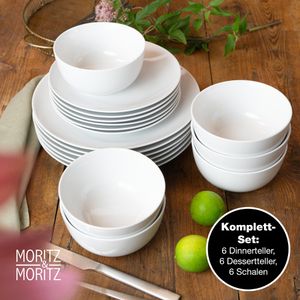 Produktbild für Tafelservice Moritz&amp;Moritz Basic, Porzellan