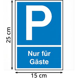 Produktbild für Parkplatzschild SafetyMarking aus Kunststoff