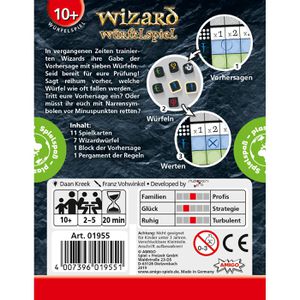 Produktbild für Würfelspiel Amigo 01955, Wizard