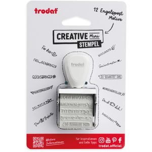 Produktbild für Motivstempel Trodat Creative Mini Engelspost, aus Metall