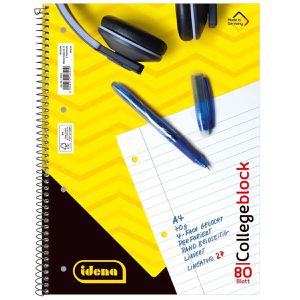 Produktbild für Collegeblock Idena 10391, A4