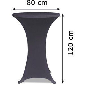 Produktbild für Tischhusse vidaXL Stretch, 131430, Ø 80 cm