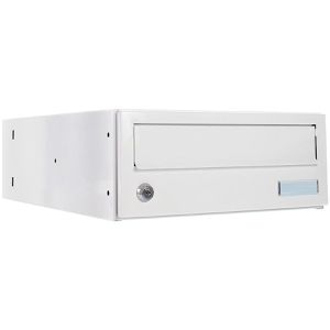 Produktbild für Briefkasten Rottner T03871 ELMMZ, weiß, aus Stahl