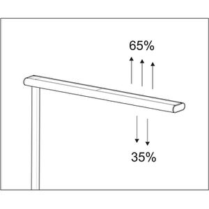 Produktbild für Stehlampe Maul Mauljet, LED, silber, 195 cm