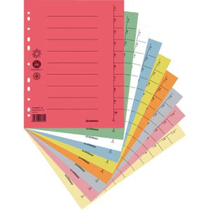 Trennblätter DONAU 8610001S-99, A4