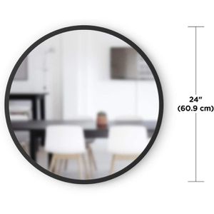 Produktbild für Wandspiegel Umbra Hub 1008243-040, rund