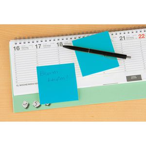 Produktbild für Haftnotizen Stickn Extra Sticky Notes, neonblau