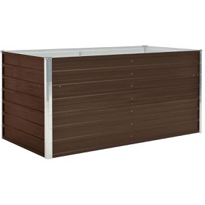 Produktbild für Hochbeet vidaXL 45709, aus verzinktem Stahl