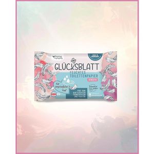 Produktbild für Feuchtes-Toilettenpapier Glücksblatt Feucht, Sensitiv