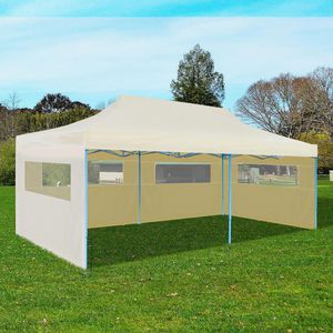 Produktbild für Pavillon vidaXL 41582 Pop-Up Partyzelt, creme