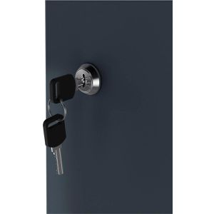 Produktbild für Mülltonnenbox Metzler MTB25C-AN-2X, Metall