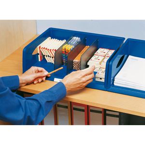 Produktbild für Briefablagen-Trennwand Leitz Sorty transparent