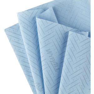 Produktbild für Putztuchrolle Wypall L10, 7494, Airflex-Technologie, blau