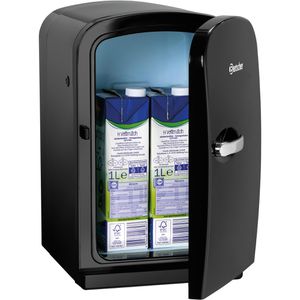 Bartscher Milchkühler KV6LTE 190079, schwarz, Milch-Kühlschrank, für 2  Packungen a 1 Liter – Böttcher AG