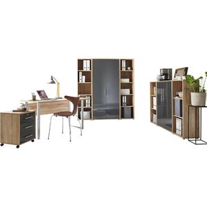 Büromöbel-Set BMG-Möbel Tabor Mini Kombi 5