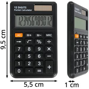 Produktbild für Taschenrechner Böttcher-AG BAG-TR01, Premium, klein, schwarz