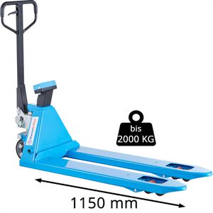 Produktbild für Hubwagen HanseLifter WH-D2000, Tragkraft 2000kg