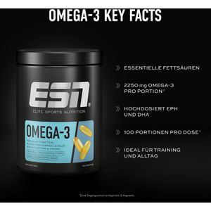 Produktbild für Omega-3 ESN Caps, hochdosiert, 300 Kapseln
