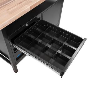 Produktbild für Werkbank Güde P 1200 SLT Black Line, 40838, schwarz