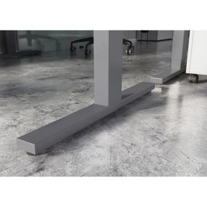 Produktbild für Schreibtisch Germania Agenda, 4244-583, lichtgrau