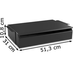 Produktbild für Unterbau-Schublade Digitus DA-90443, aus Metall