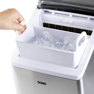 Produktbild für Eiswürfelmaschine Domo Clear Ice DO9301IB, Edelstahl