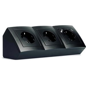 Produktbild für Tischsteckdose McPower Flair, mit 0,15m Kabel