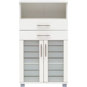 Produktbild für Badschrank Schildmeyer Niko 105652, mit 4 Füßen, weiß