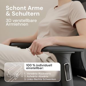 Produktbild für Bürostuhl LUTIVO AlphaSeat
