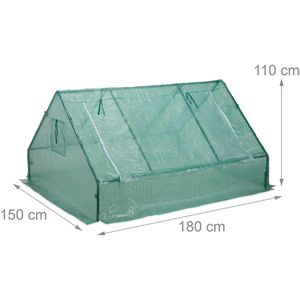 Produktbild für Gewächshaus Relaxdays 10026097, 0,5 m² Fläche