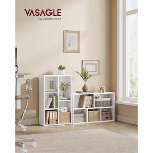 Produktbild für Bücherregal Vasagle LBC25WT, weiß