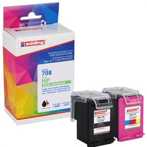 Produktbild für Tinte Edding EDD-708 für HP 303XL Multipack