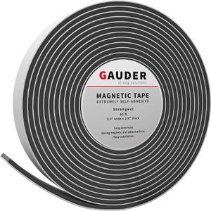 Magnetband Gauder extra stark, schwarz