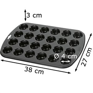 Produktbild für Backform Kaiser Inspiration, für 24 Muffins, aus Stahl