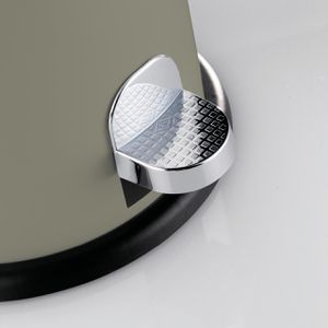 Produktbild für Mülleimer Wesco Kickmaster Maxi, neusilber