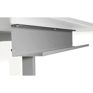 Produktbild für Schreibtisch Kerkmann Move 1 stable, weiß / silber