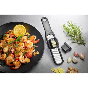 Produktbild für Universalreibe Gefu Rafino, Knoblauchreibe, Edelstahl