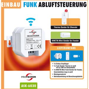 Produktbild für Abluftsteuerung Protector ASK-6030 Funk