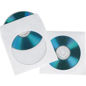 Produktbild für CD-Hüllen Hama 51173, 125 x 125 mm
