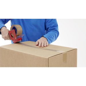 Produktbild für Packband Tesa 4124 tesapack, PVC, braun
