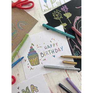 Produktbild für Metallic-Stifte Stabilo Trio DECO, farbig sortiert