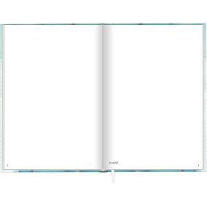 Produktbild für Notizbuch paper&amp;you Smaragd Gold, 6616-5, Karton Softcover