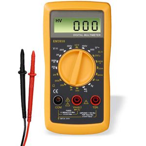 Produktbild für Multimeter Hama EM393B, digital, RMS