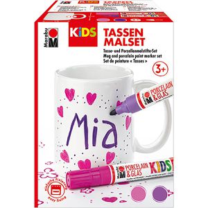 Porzellanstifte Marabu KiDS Porcelain & Glass, Tassenset Mia