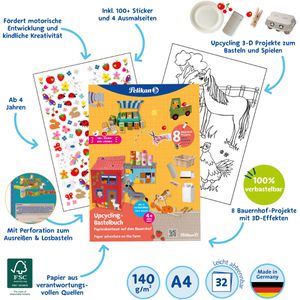 Produktbild für Bastelset Pelikan 102070 Upcycling-Bastelbuch
